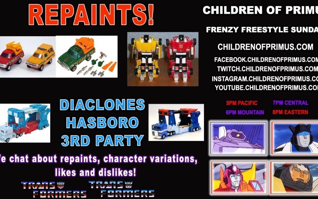 Frenzy Freestyle Sundays – REPAINTS – Children of Primus