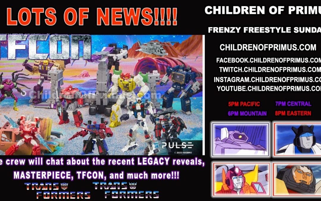 Frenzy Freestyle Sundays – LOTS OF NEWS !!!! – Children of Primus