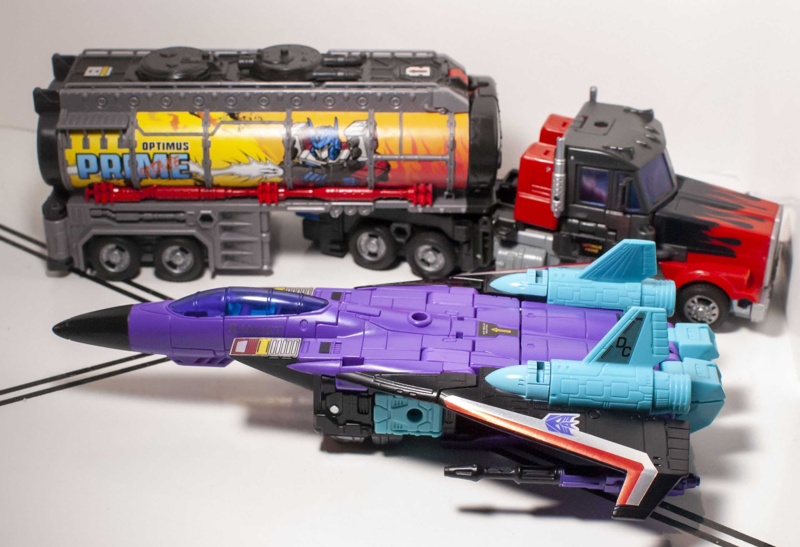 Bot-Adjacent Reviews: Toyhax Upgrade Sets for Generations Selects G2 Ramjet and Legacy Laser Optimus Prime.