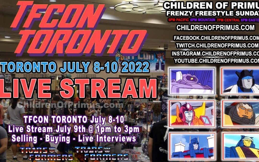Frenzy Freestyle Sundays – TFCON TORONTO – LIVE TODAY – Children of Primus