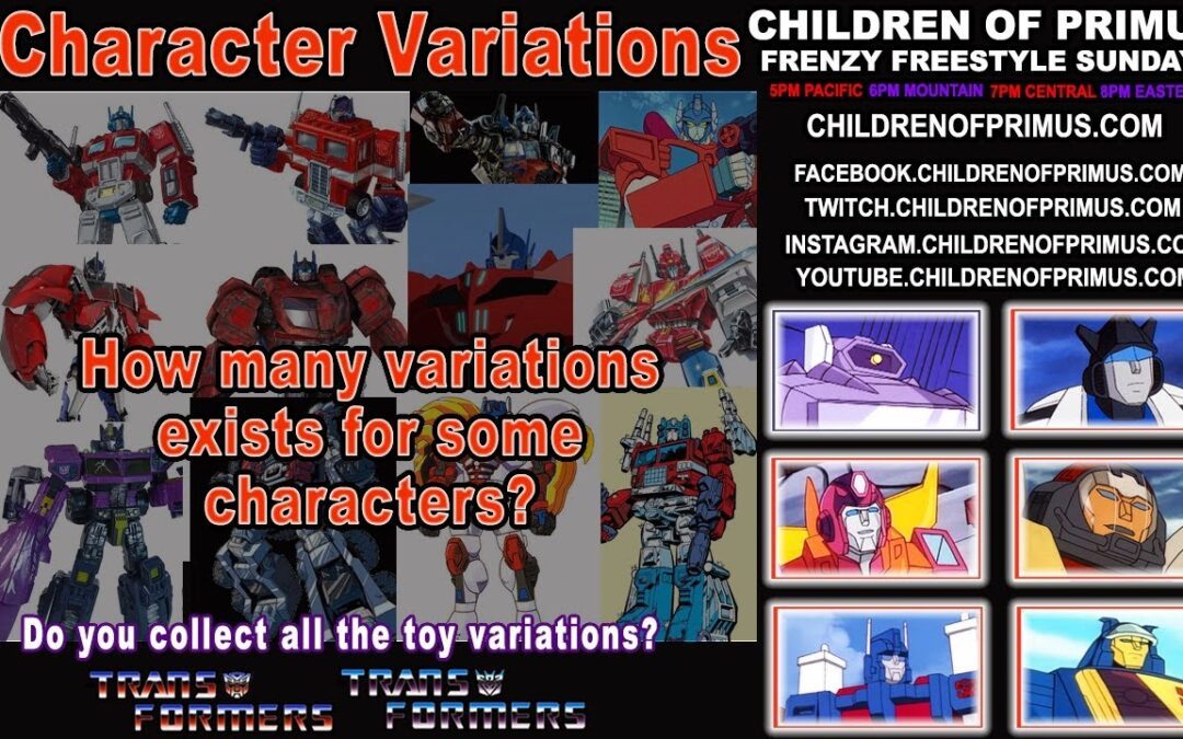 Frenzy Freestyle Sundays – Character Variations – Children of Primus