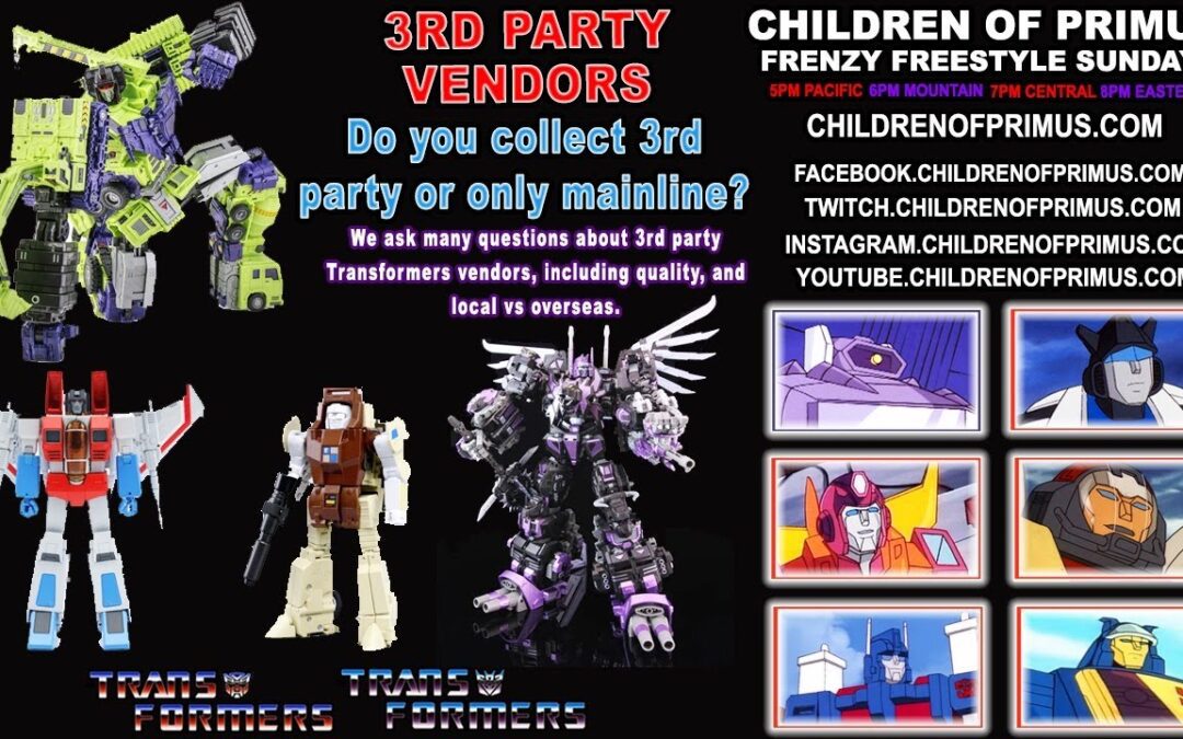 3RD PARTY TRANSFORMERS – Children of Primus