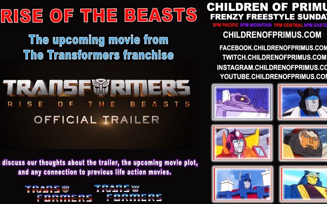 TRANSFORMERS RISE OF THE BEASTS – Children of Primus