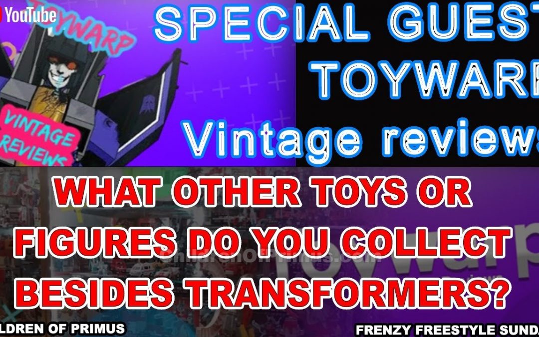 What other toys or figures do you collect besides Transformers? – Frenzy Freestyle Sunday