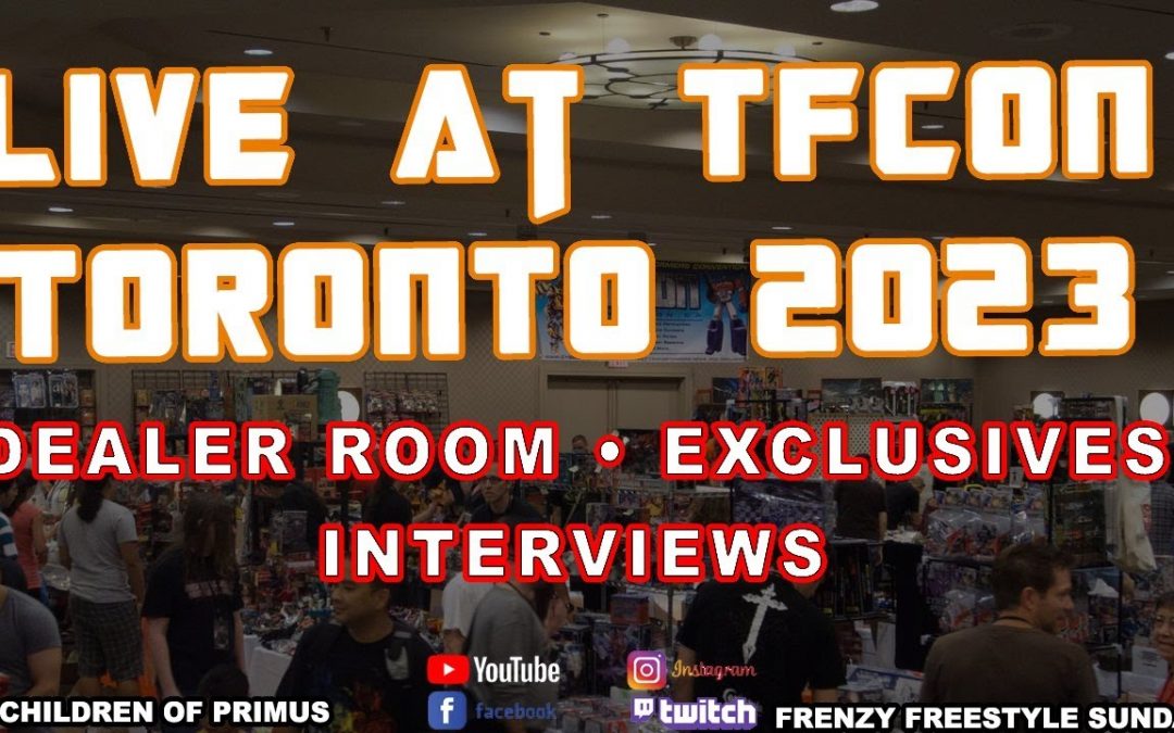 LIVE AT TFCON TORONTO 2023! 🙂😮 DEALER ROOM • EXCLUSIVES • INTERVIEWS Children of Primus
