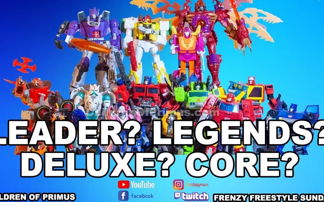 TRANSFORMERS TOY SIZE CLASSES EXPLAINED 🙂 Children of Primus