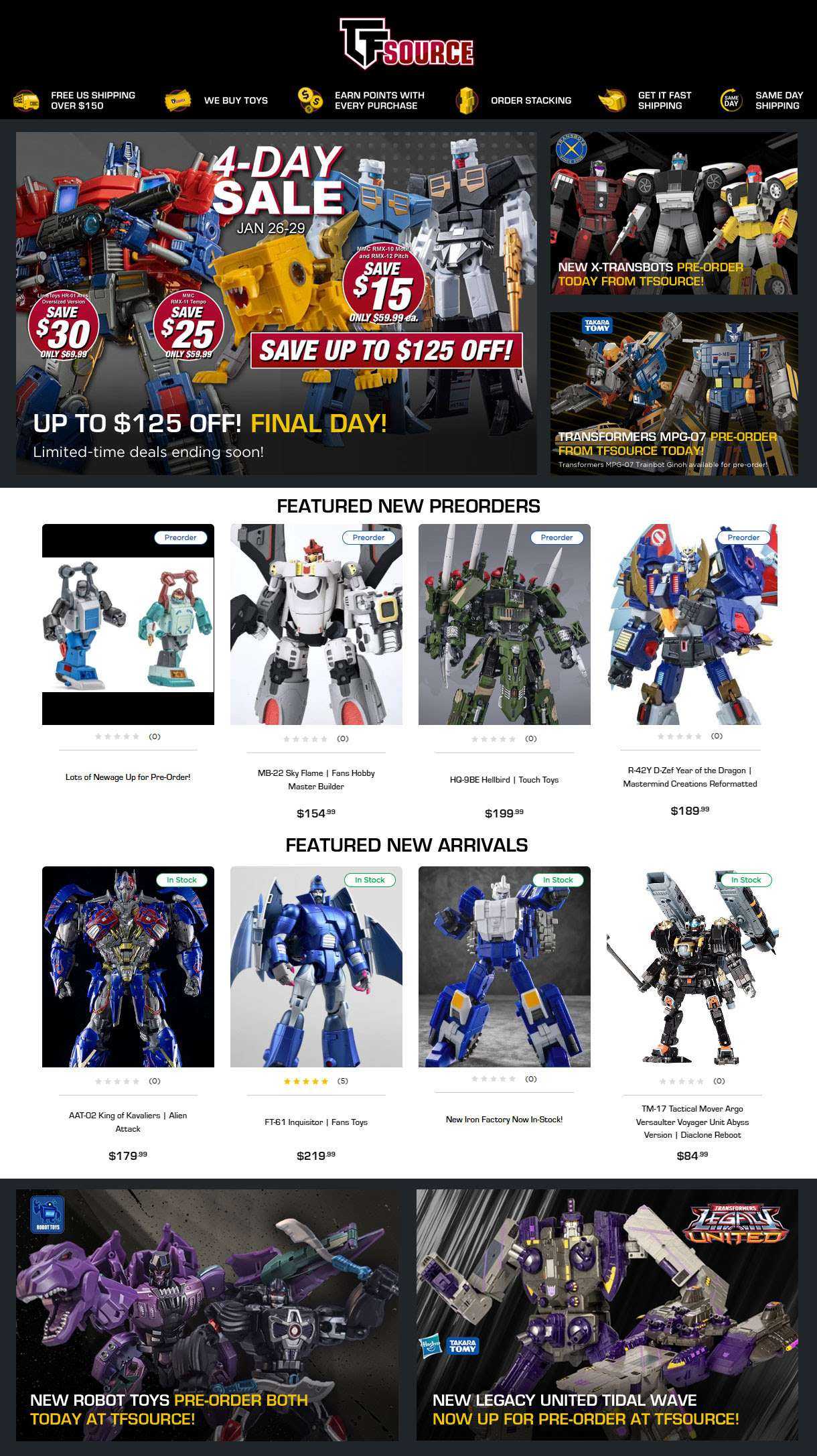 TFSource News – FH Sky Flame, MPG Trainbot Ginoh, Newage, Robot Toys, X-Transbots and More!