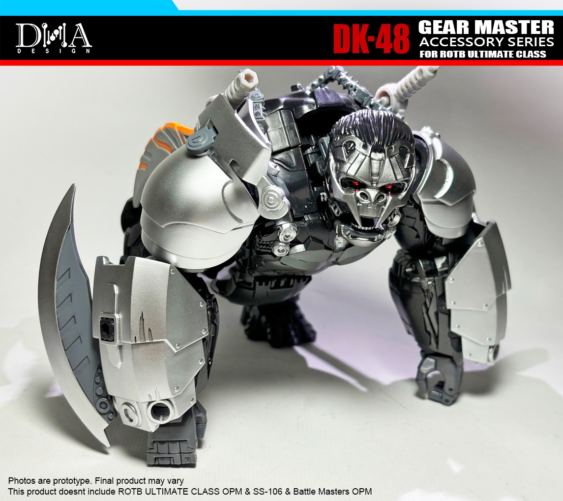 DNA Design DK-48 Apelinq Upgrade Kit for ROTB Ultimate Optimus Primal