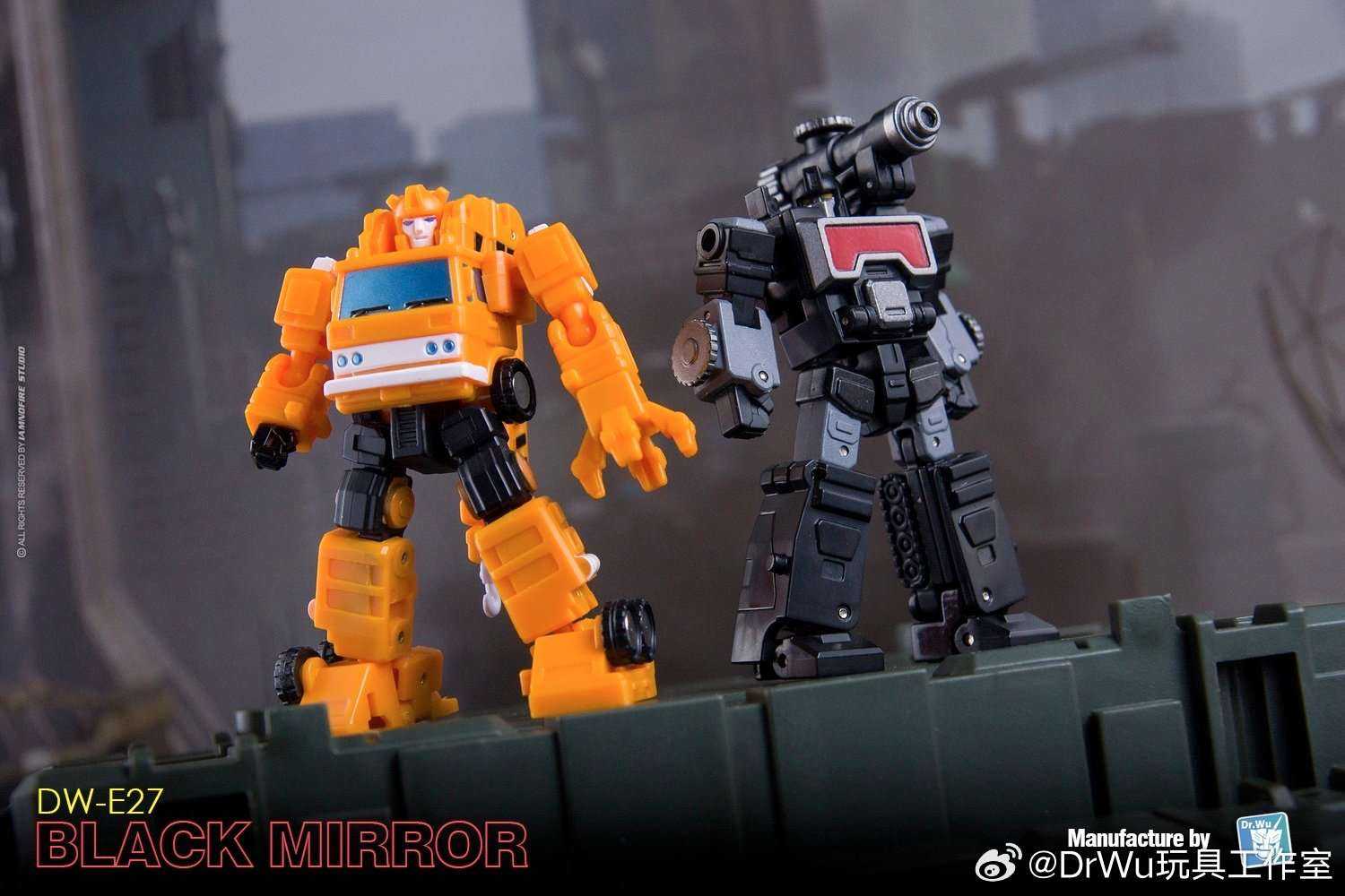 Dr Wu DW-E27 Black Mirror & DW-E28 Crane Hook (Micromasters Scale Magnificus & Grapple) Color Images