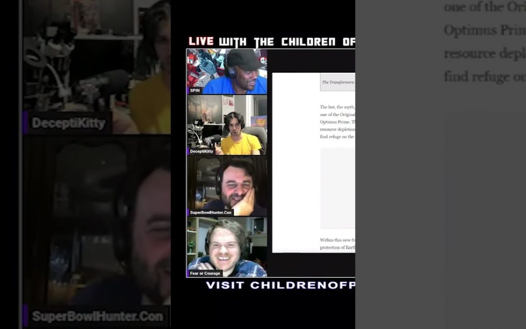 DeceptiKitty speaks about Optimus Prime in his movie voice #shorts #fyp #transformers