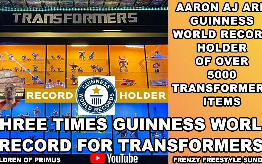 Three Times Guinness World Record of over 5000 Transformers