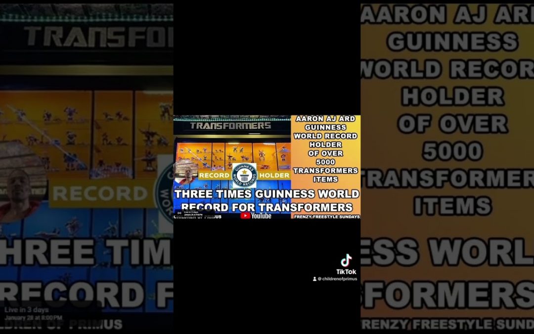 Guinness World Record holder of Transformers #shorts #transformers #guinnessbook