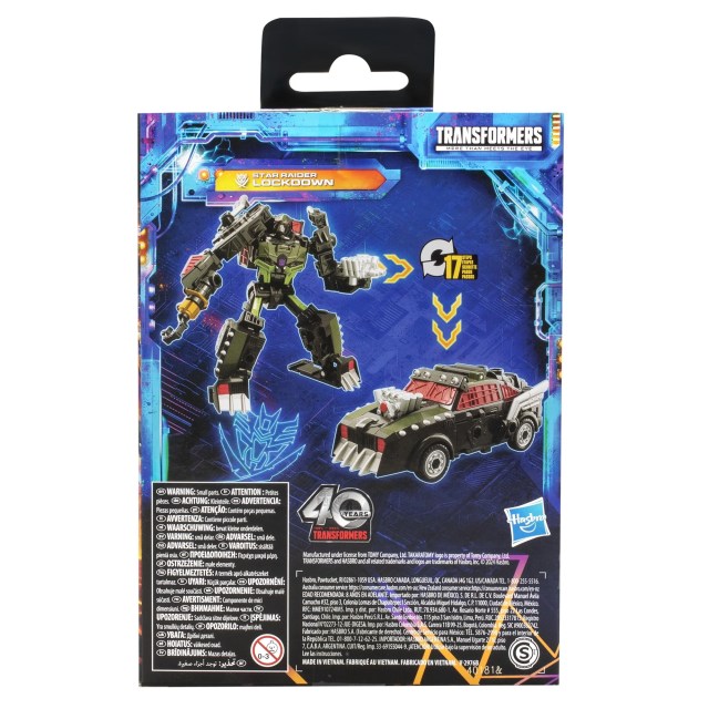 Transformers Legacy United Deluxe Star Raider Lockdown 5.5” Action Figure, 8+, Walmart Exclusive