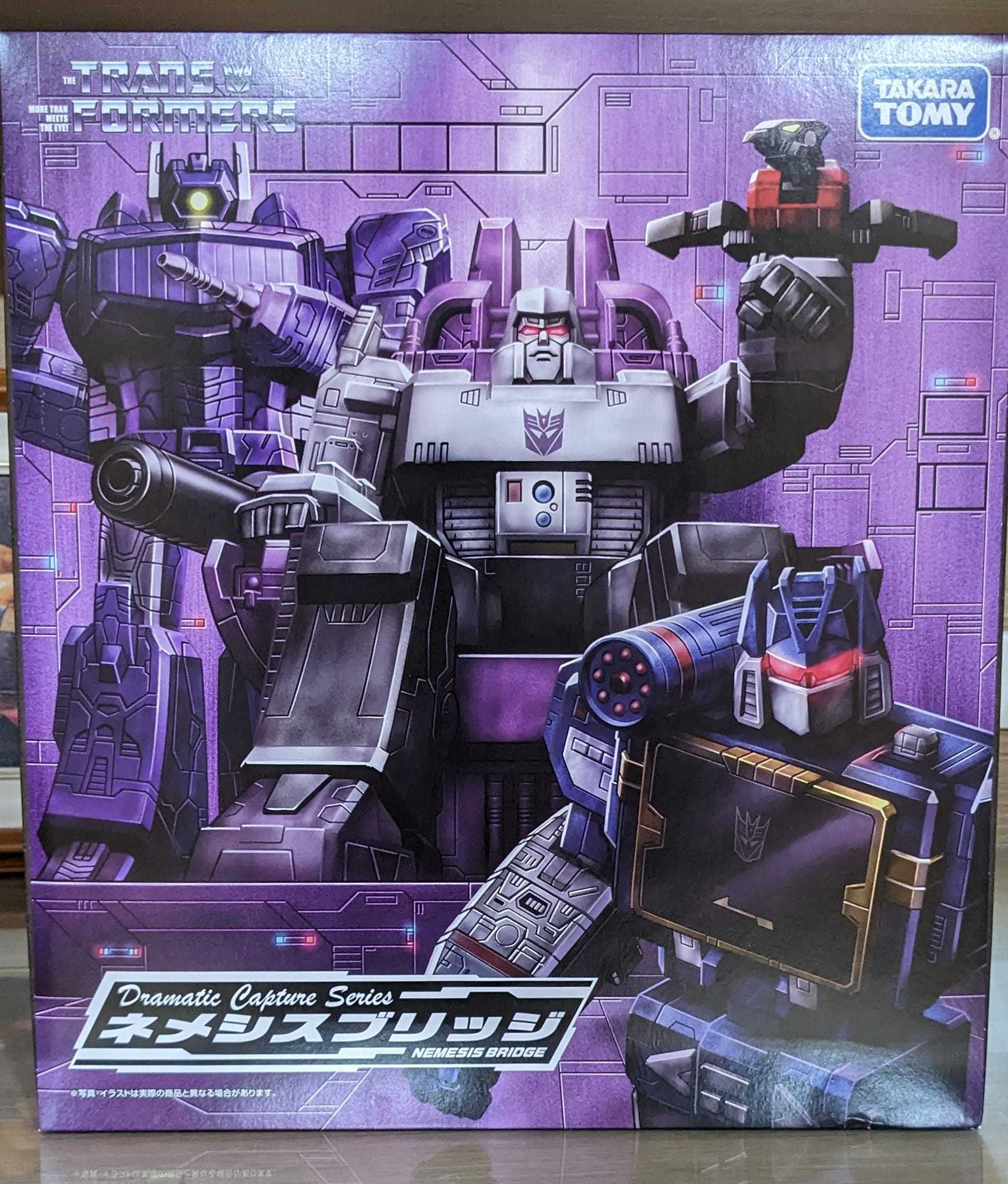 Takara Dramatic Capture Series Nemesis Bridge In-Hand Images