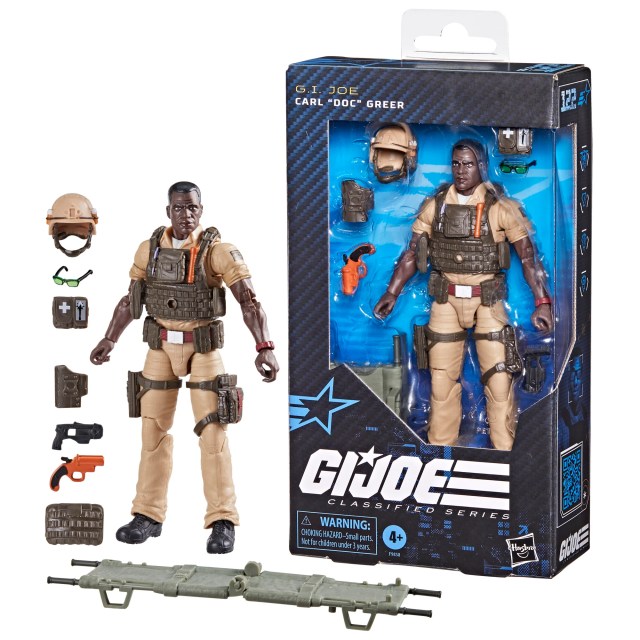 G.I. Joe Classified Series #122, Carl "Doc" Greer - Presale