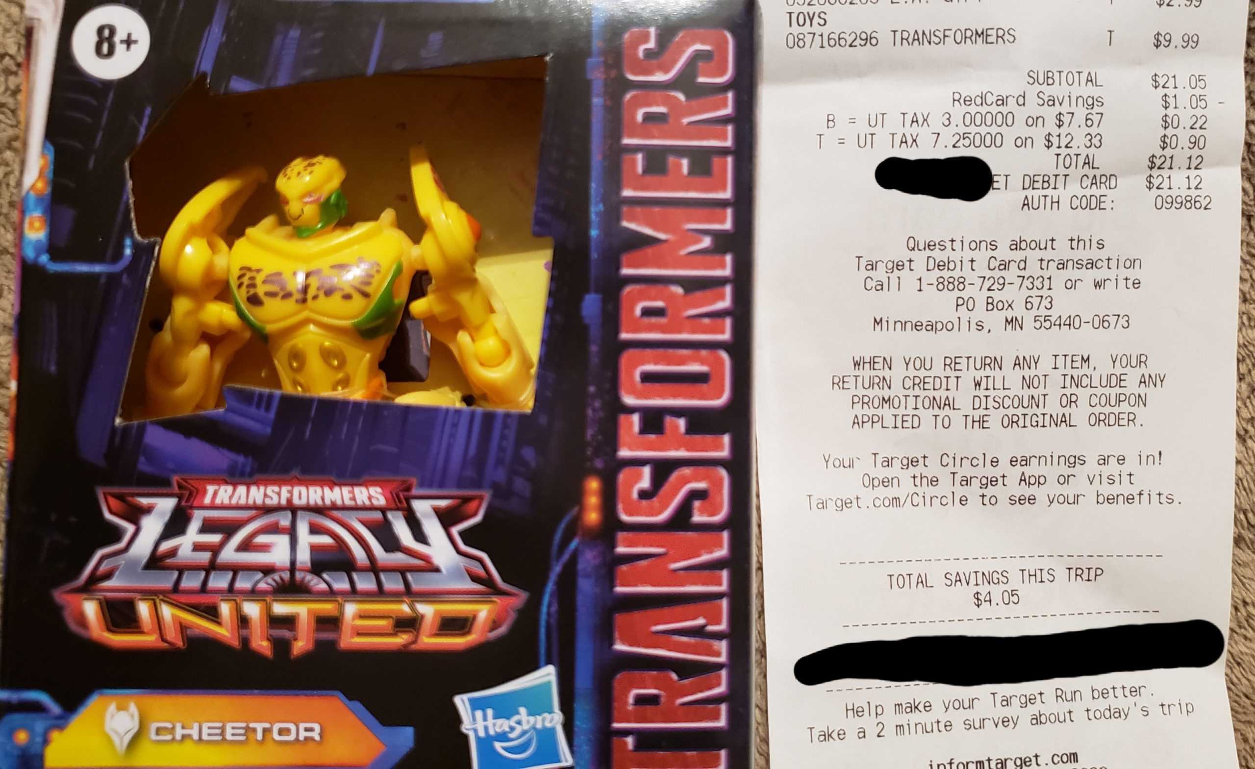 Core Class Beast Machines Cheetor found at U.S. Retail