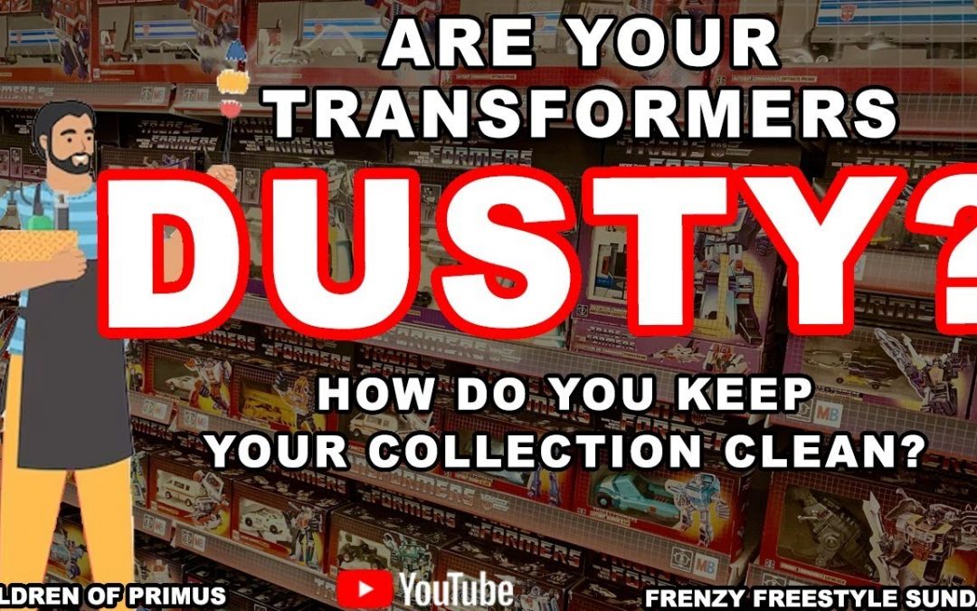 Are your Transformers DUSTY? #transformers #frenzyfreestylesundays
