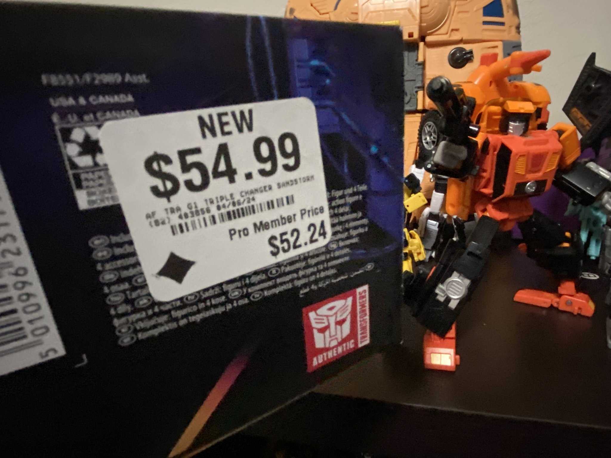 Transformers Legacy United Wave 2 Leader Triple-Changer Sandstorm Found At US Retail