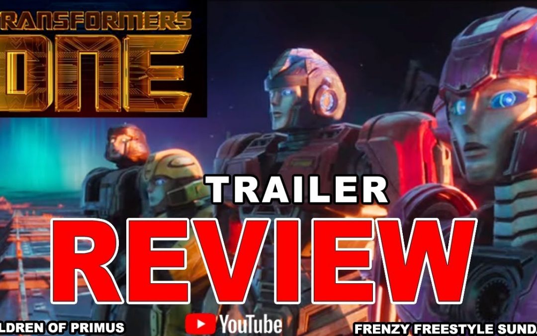 Transformers One Official Trailer REVIEW from Hasbro Pulse #transformers #frenzyfreestylesundays