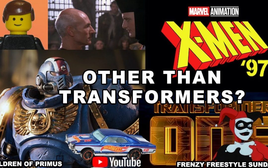 Transformers ONE, X-Men ’97, Warhammer, Hot Wheels, Star Trek, CosPlay, Harley Quinn? #transformers