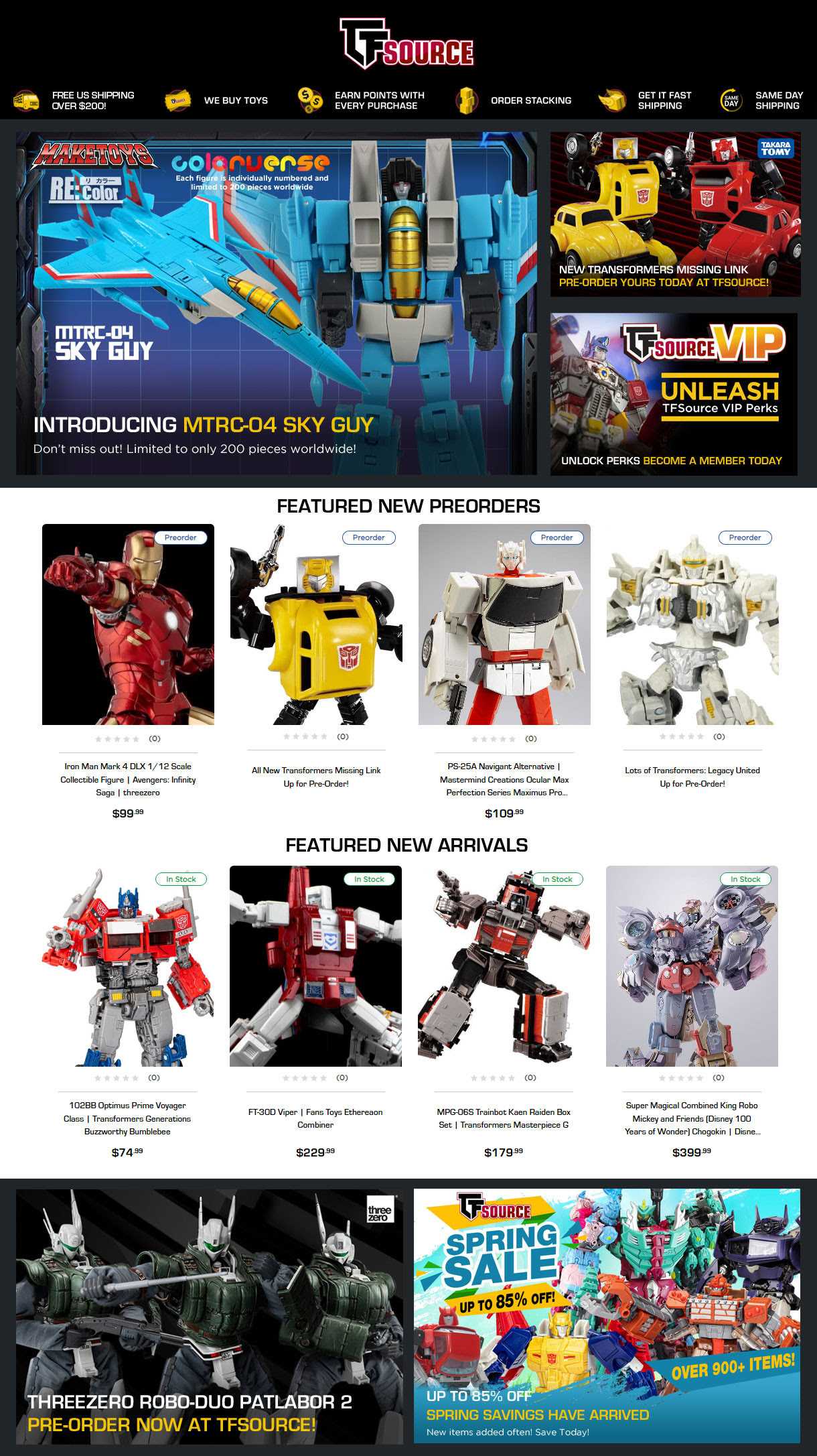 TFSource News – Colorverse Sky Guy, Transformers Missing Link Cliff and Bumble, threezero and More!