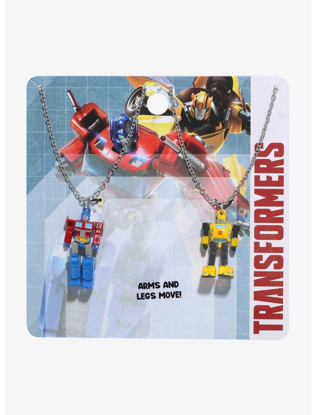 Salesone Transformers Optimus Prime & Bumblebee Best Friend Necklace Set & More Items