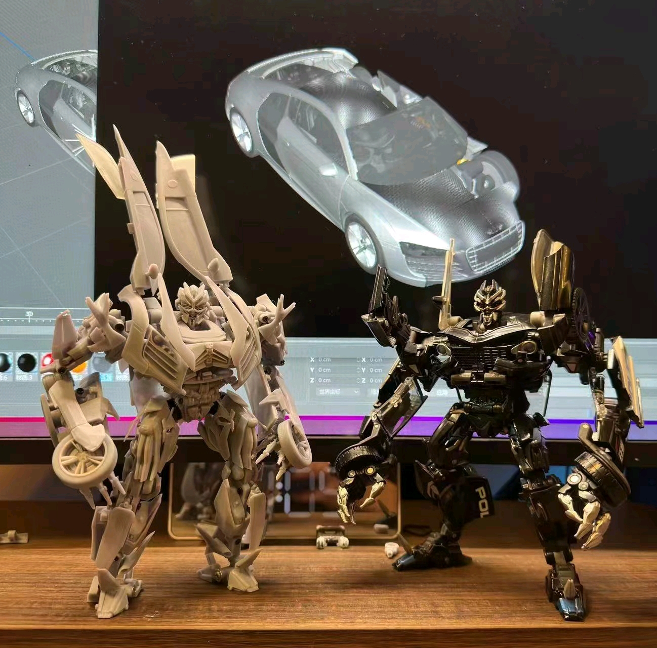 TianYi Design Studio Masterpiece Scale Revenge Of The Fallen Sideways Prototype