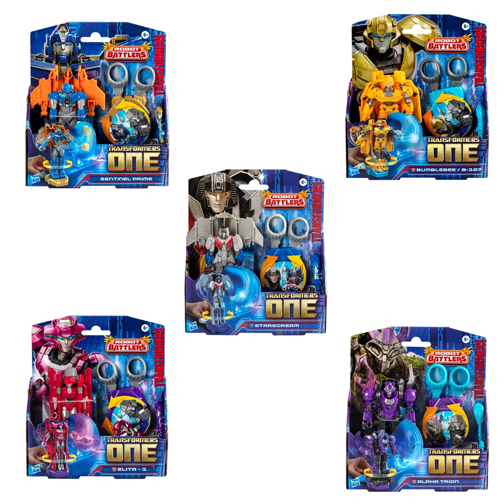 Transformers One Robot Battlers New Stock Images