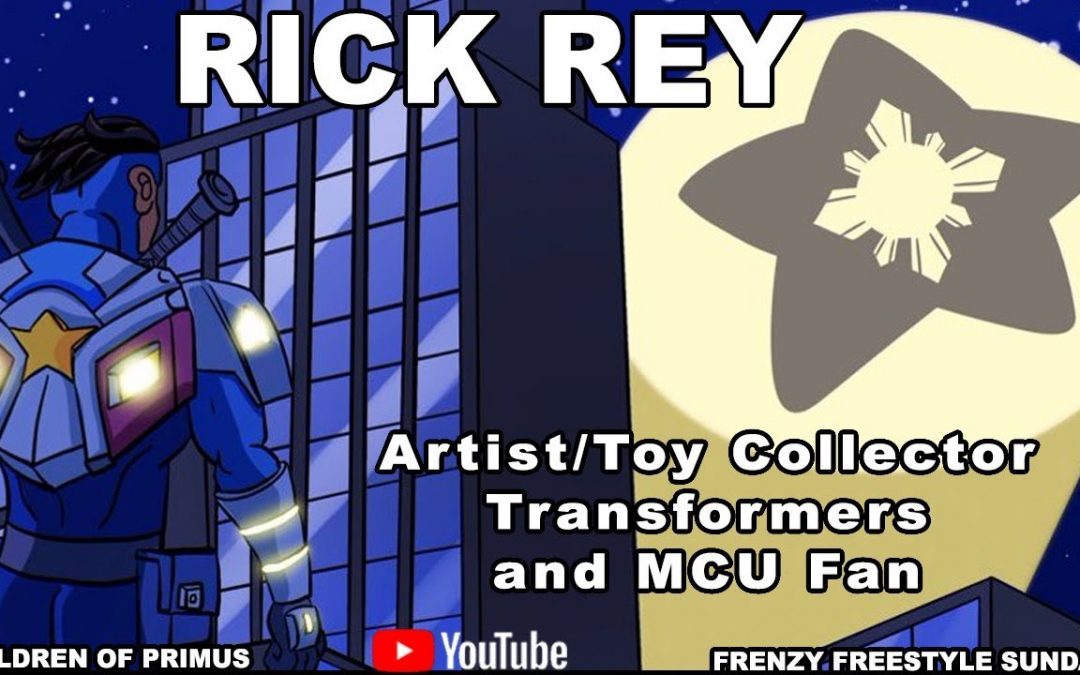 Live Interview with Rick Rey, Artist, Toy Collector, Transformers and MCU fan #transformers #mcu