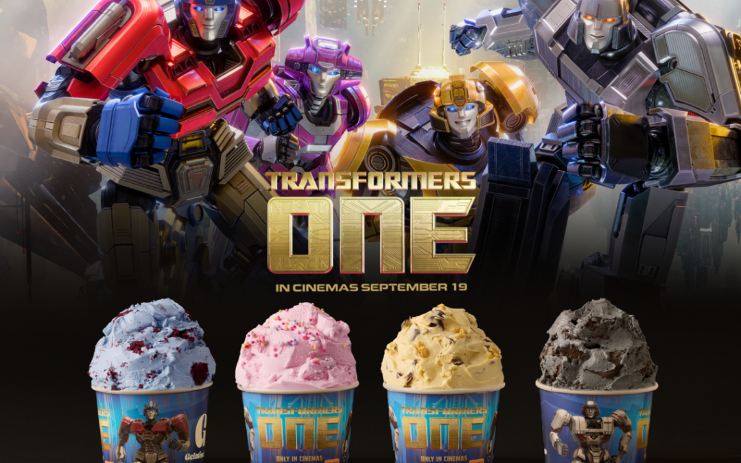 Transformers One X Gelatissimo Ice Cream Collaboration in Australia