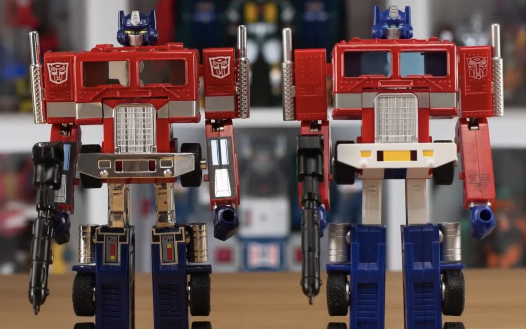 Reviews of 2024 Walmart G1 Reissue Optimus Prime in Cartoon Deco with Comparisons
