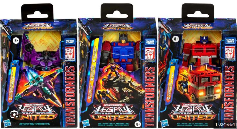 Entire Fall Wave of Transformers Legacy United Found at US Retail