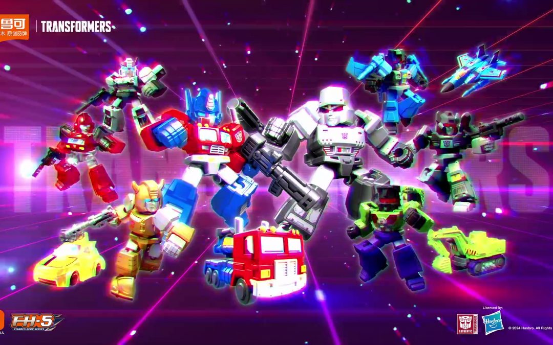 Blokees Transformers Galaxy Version Defender – Galaxy Shining 01 Promotional Stop Motion & Full Reveal