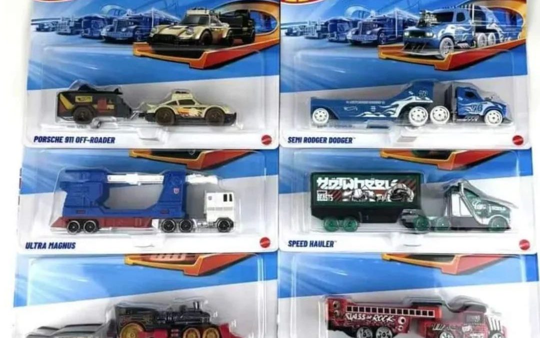 Hot Wheels Track Fleet Ultra Magnus In-Package Image & Case Breakdown