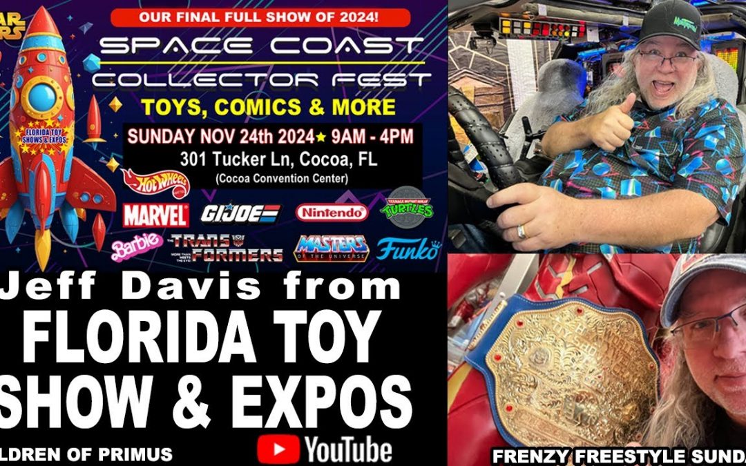 Jeff Davis from FLORIDA TOY SHOW & EXPOS #transformers #toys #gijoe #marvel