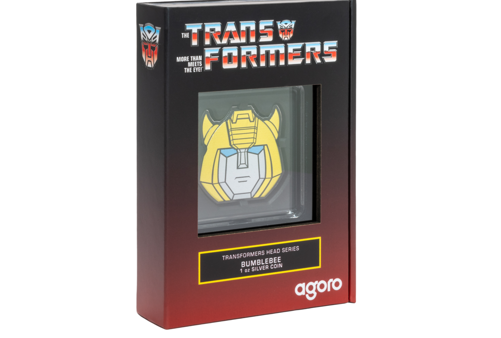Agoro Transformers 40th Anniversary G1 Bumblebee Silver Coin