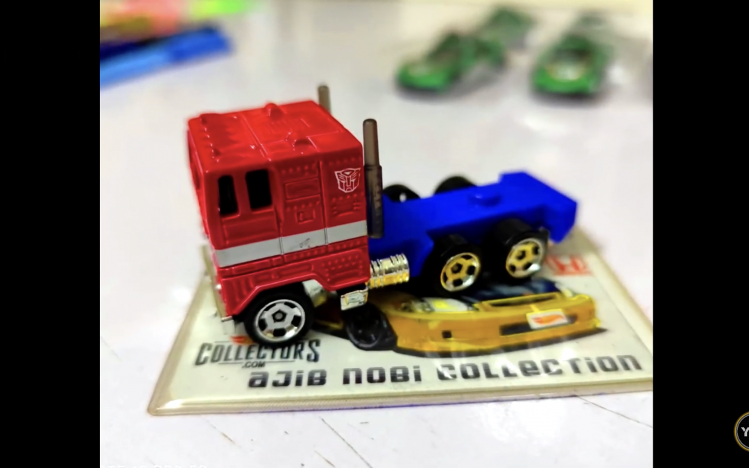 First in Hand Images of Transformers Hot Wheels Mainline Optimus Prime