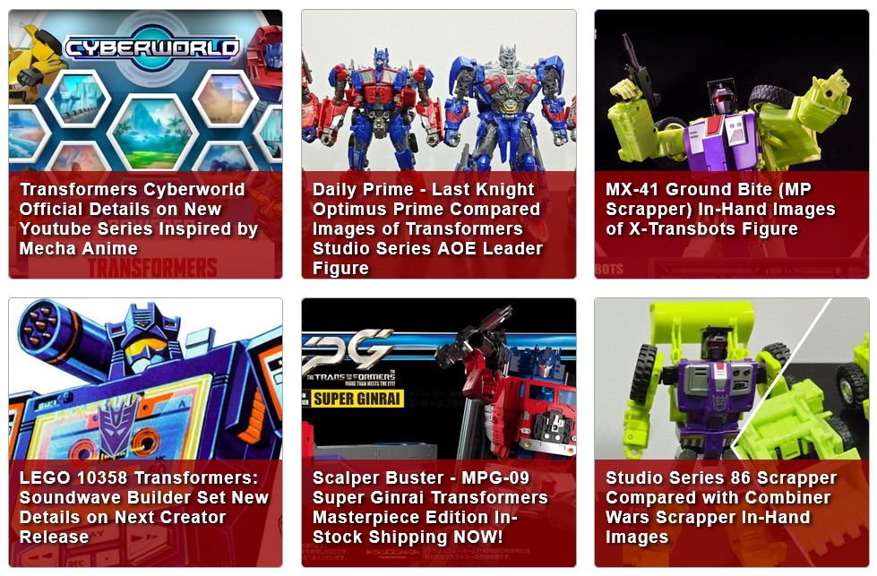 TFORMERS – Transformers Weekly News Digest : January 20 – 26, 2025