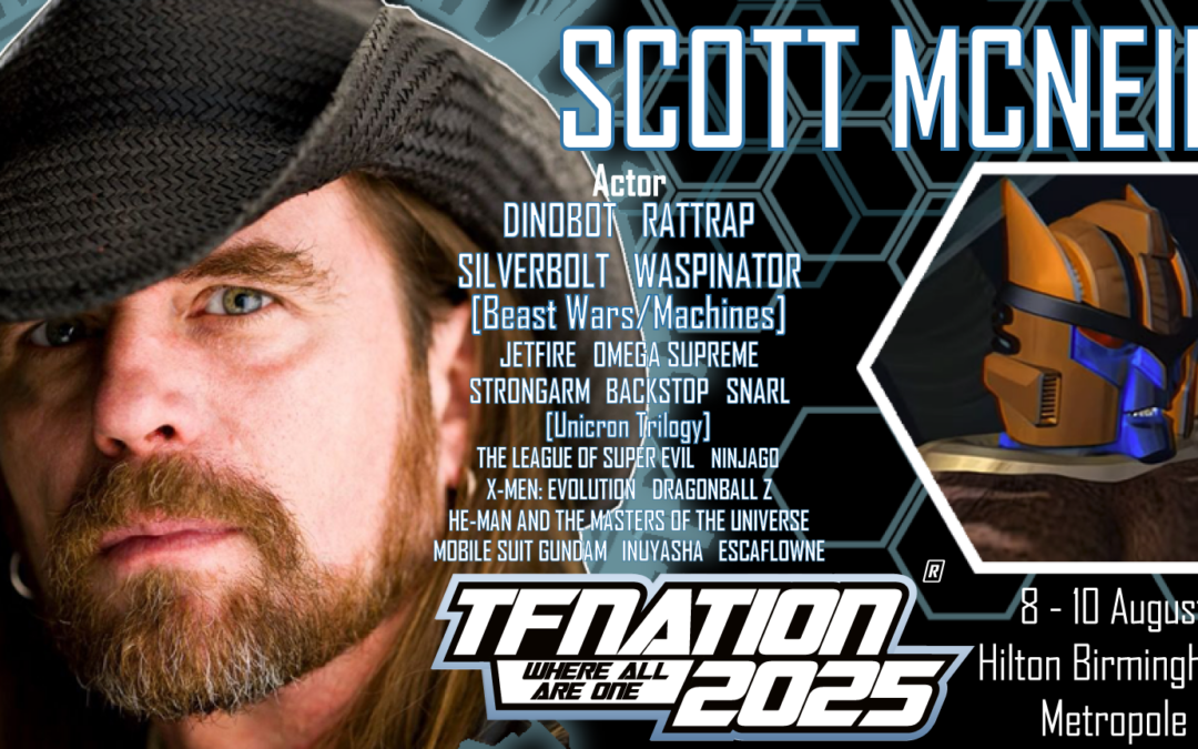 Scott McNeil To Attend TFNation 2025
