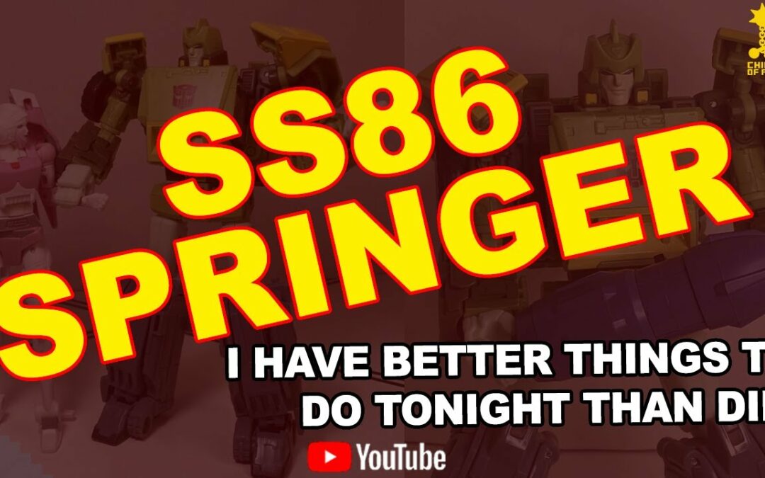Is Transformers Studio Series 86 Springer a Good Figure?