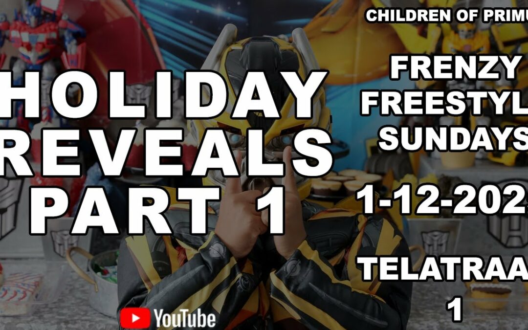 TRANSFORMERS HOLIDAY REVEALS Part 1 🙂 #transformers #reveals