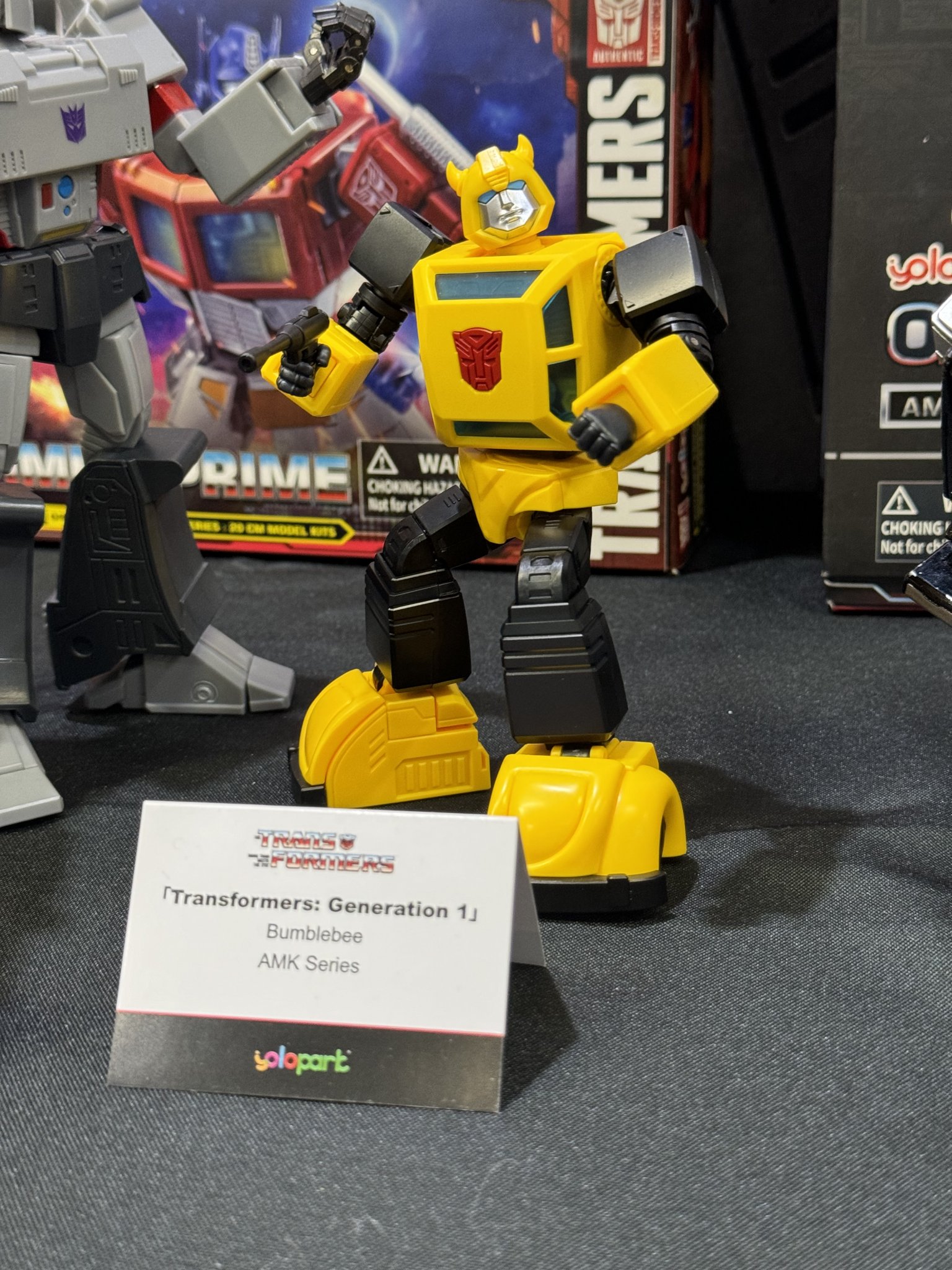 Nuremberg Toy Fair 2025 Yolopark AMK G1 Bumblebee, Optimus Prime