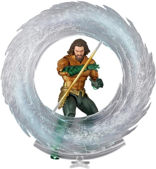 Aquaman and the Lost Kingdom MAFEX No.267 Aquaman (Green and Gold Suit Ver.) Action Figure