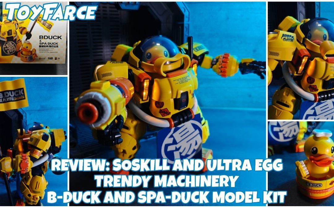 SOSKILL and Ultra Egg 'Trendy Machinery B.Duck & Spa Duck' Model Kit Review and Images