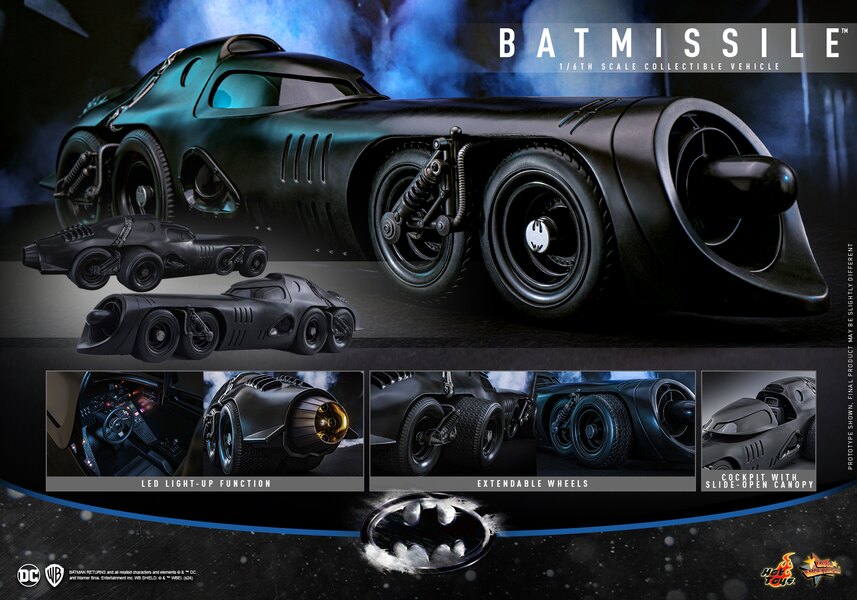 Batman Returns MMS780 Batmissile 1/6th Scale Collectible Vehicle Canceled