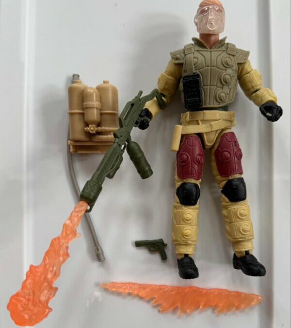 New G.I. Joe Classified Blowtorch Proto Images Pop Up Online