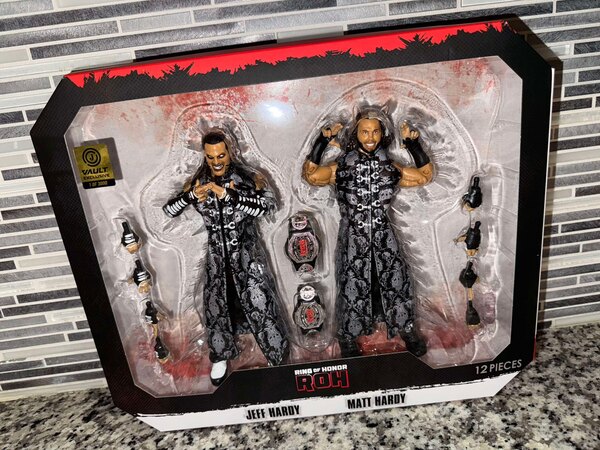 Ring Of Honor Jeff And Matt Hardy 2-Pack From Jazwares