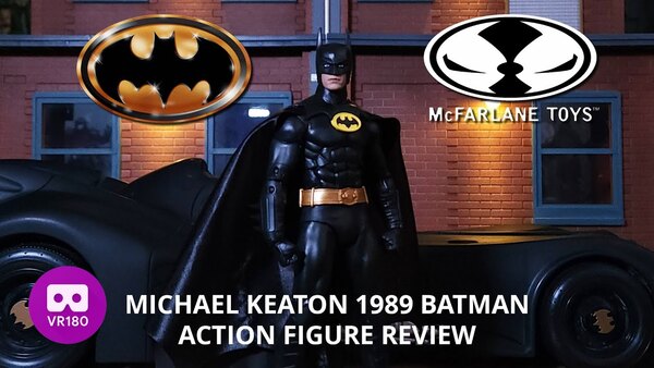 McFarlane Toys DC Multiverse Batman '89 Figure Video Review And Images