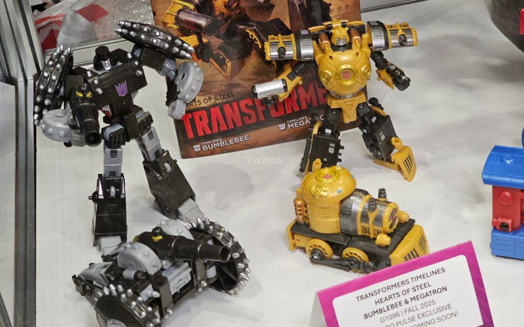Megacon 2025 Day 2 – Hasbro Booth: Heatwave, Sky-Byte, Hearts Of Steel Megatron And Bumblebee & More!