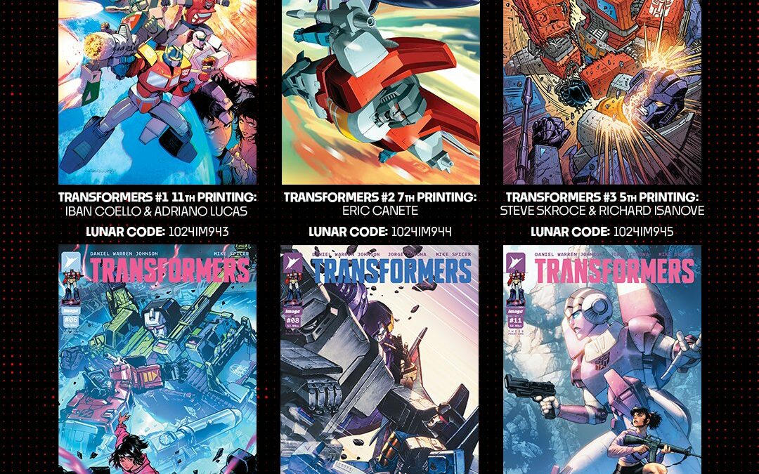 Skybound’s Transformers and Void Rivals, Issue #1 Additional Printings